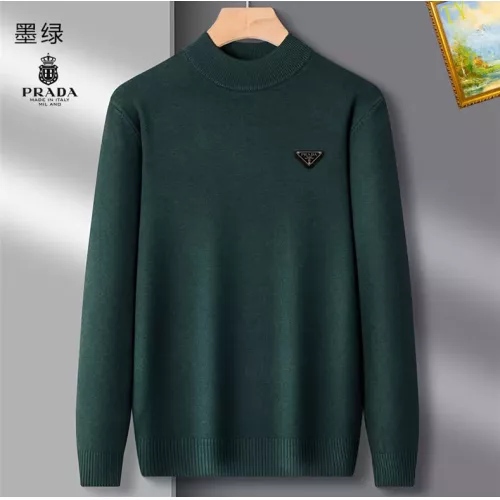 Prada Sweaters Long Sleeved For Men #1384557
