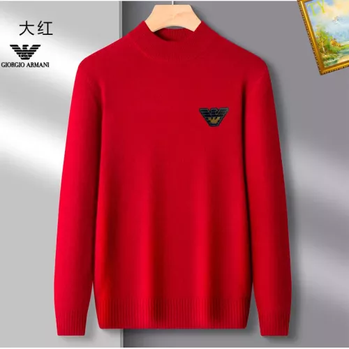 Armani Sweaters Long Sleeved For Men #1384685