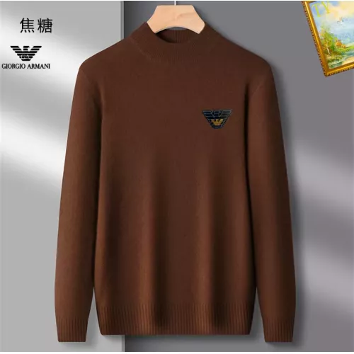 Armani Sweaters Long Sleeved For Men #1384686