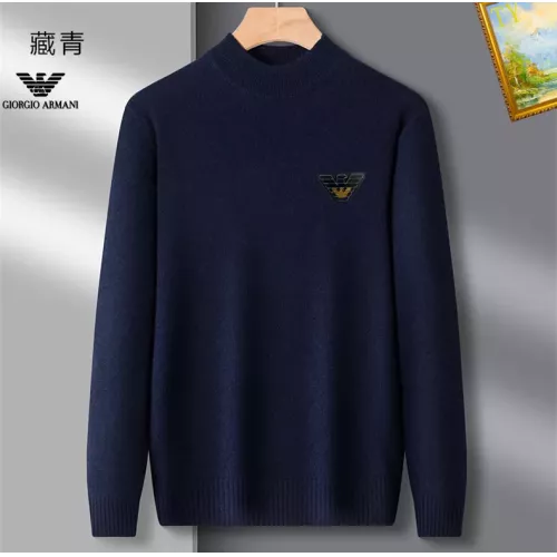 Armani Sweaters Long Sleeved For Men #1384690