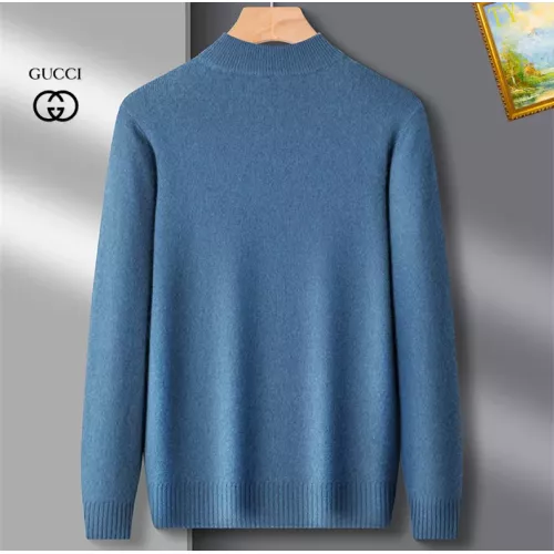 Cheap Gucci Sweaters Long Sleeved For Men #1384717 Replica Wholesale [$42.00 USD] [ITEM#1384717] on Replica Gucci Sweaters