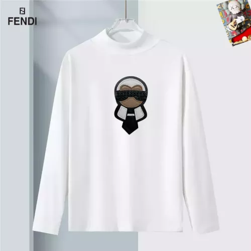 Fendi T-Shirts Long Sleeved For Men #1384946