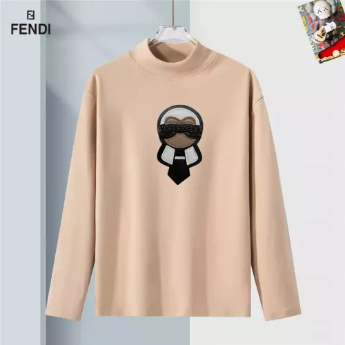 Fendi T-Shirts Long Sleeved For Men #1384948