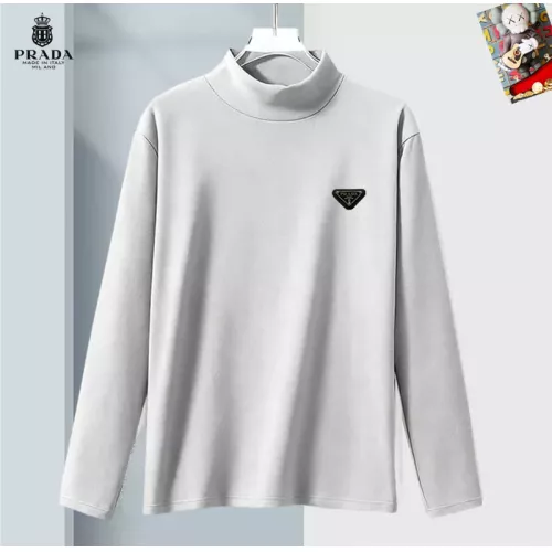 Prada T-Shirts Long Sleeved For Men #1384959
