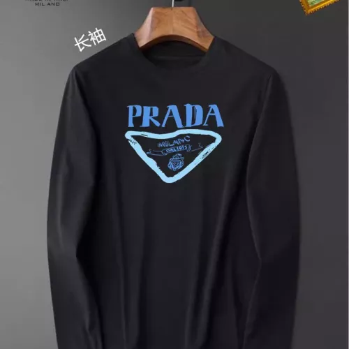 Prada T-Shirts Long Sleeved For Unisex #1385003