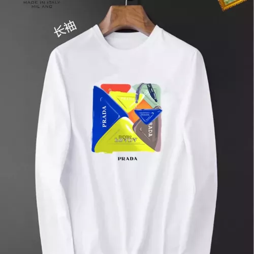 Prada T-Shirts Long Sleeved For Unisex #1385016