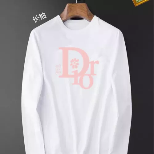 Christian Dior T-Shirts Long Sleeved For Unisex #1385032