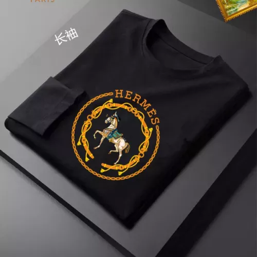 Cheap Hermes T-Shirts Long Sleeved For Unisex #1385038 Replica Wholesale [$34.00 USD] [ITEM#1385038] on Replica Hermes T-Shirts