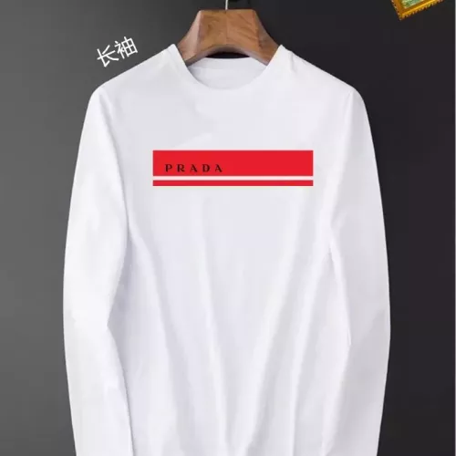 Prada T-Shirts Long Sleeved For Unisex #1385070