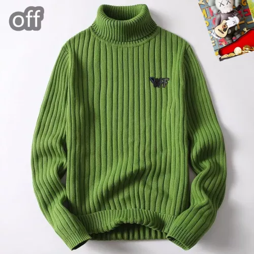 Cheap Off-White Sweaters Long Sleeved For Men #1385234 Replica Wholesale [$42.00 USD] [ITEM#1385234] on Replica Off-White Sweaters