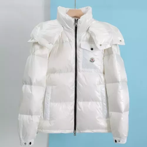 Cheap Moncler Down Feather Coat Long Sleeved For Men #1385247 Replica Wholesale [$132.00 USD] [ITEM#1385247] on Replica Moncler Down Feather Coat