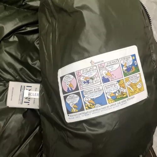 Cheap Moncler Down Feather Coat Long Sleeved For Men #1385249 Replica Wholesale [$132.00 USD] [ITEM#1385249] on Replica Moncler Down Feather Coat