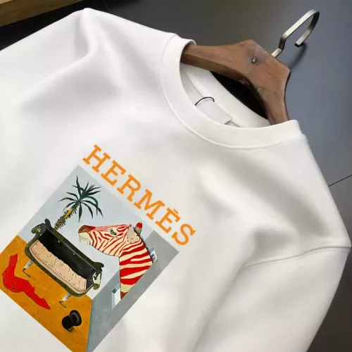 Cheap Hermes Hoodies Long Sleeved For Men #1385357 Replica Wholesale [$45.00 USD] [ITEM#1385357] on Replica Hermes Hoodies