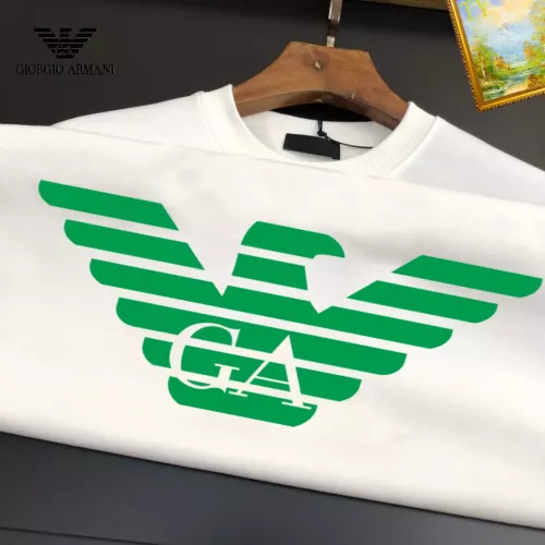 Cheap Armani Hoodies Long Sleeved For Men #1385367 Replica Wholesale [$45.00 USD] [ITEM#1385367] on Replica Armani Hoodies