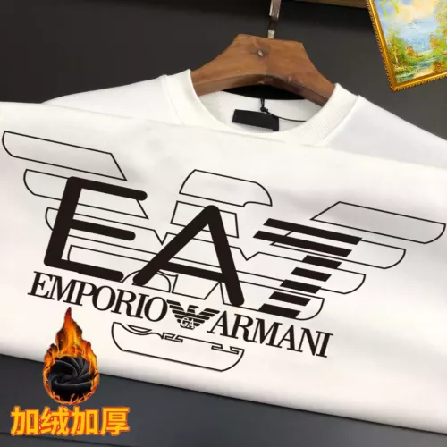 Cheap Armani Hoodies Long Sleeved For Men #1385369 Replica Wholesale [$45.00 USD] [ITEM#1385369] on Replica Armani Hoodies