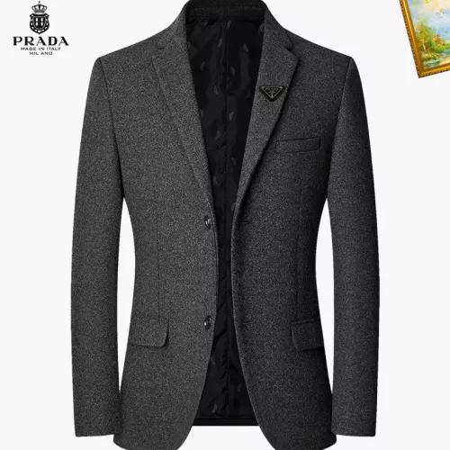 Prada Jackets Long Sleeved For Men #1385412