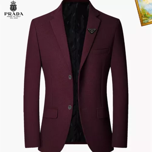 Prada Jackets Long Sleeved For Men #1385413