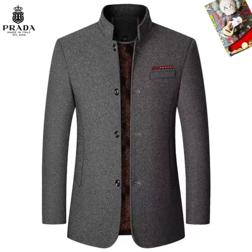 Prada Coat Long Sleeved For Men #1385446