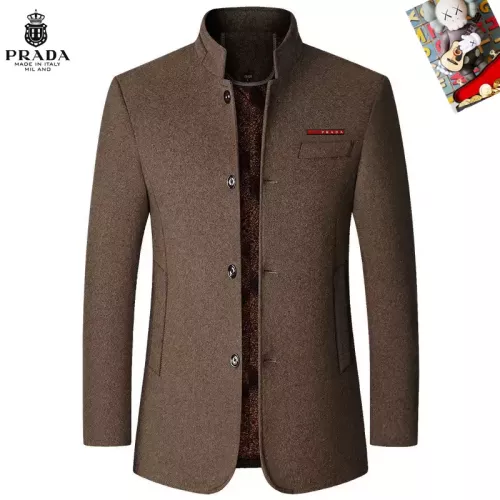 Prada Coat Long Sleeved For Men #1385447