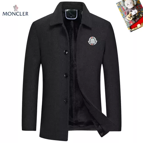 Moncler Coat Long Sleeved For Men #1385507