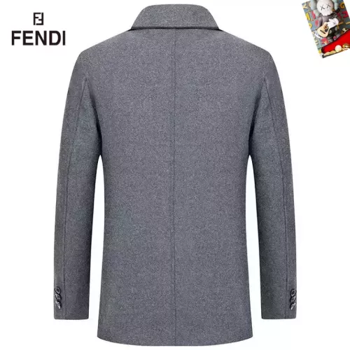 Cheap Fendi Coat Long Sleeved For Men #1385513 Replica Wholesale [$80.00 USD] [ITEM#1385513] on Replica Fendi Coat