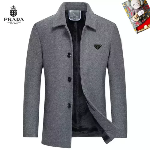 Prada Coat Long Sleeved For Men #1385515