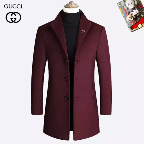 Gucci Coat Long Sleeved For Men #1385525