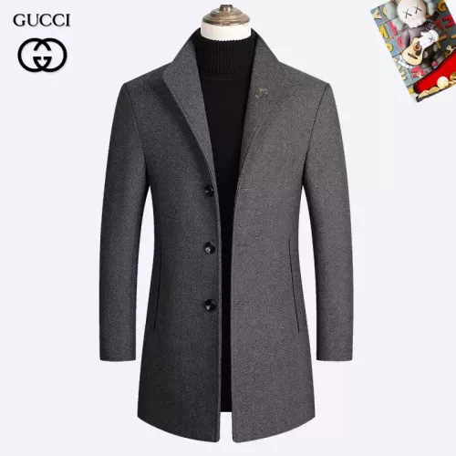 Gucci Coat Long Sleeved For Men #1385526