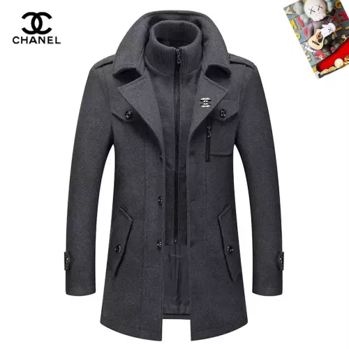 Chanel Coats Long Sleeved For Men #1385548