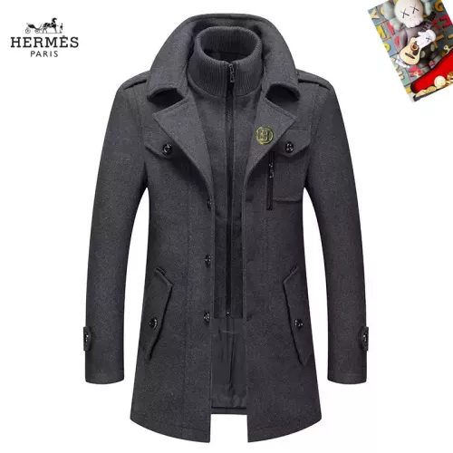 Hermes Coats Long Sleeved For Men #1385551