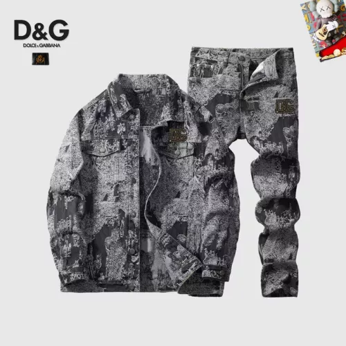 Dolce & Gabbana D&G Tracksuits Long Sleeved For Men #1385808