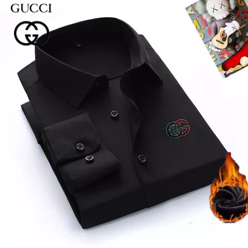 Cheap Gucci Shirts Long Sleeved For Unisex #1385872 Replica Wholesale [$42.00 USD] [ITEM#1385872] on Replica Gucci Shirts