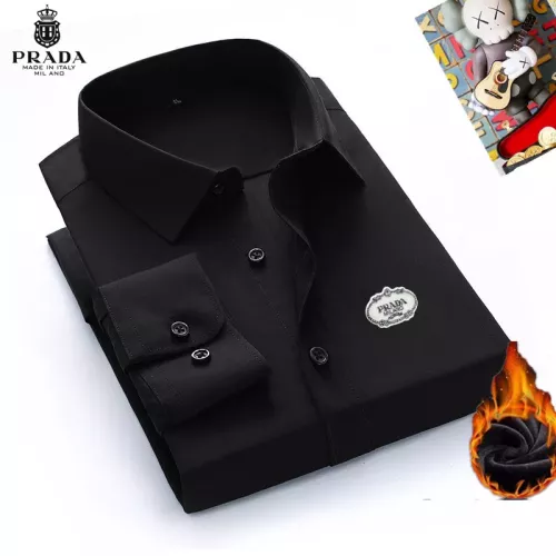 Cheap Prada Shirts Long Sleeved For Unisex #1385884 Replica Wholesale [$42.00 USD] [ITEM#1385884] on Replica Prada Shirts