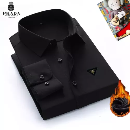 Cheap Prada Shirts Long Sleeved For Unisex #1385888 Replica Wholesale [$42.00 USD] [ITEM#1385888] on Replica Prada Shirts