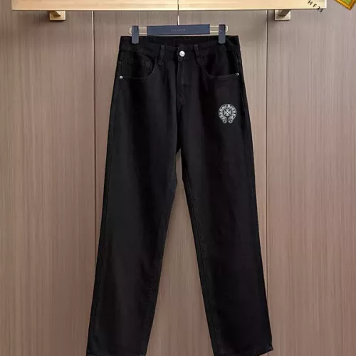 Cheap Chrome Hearts Jeans For Men #1385915 Replica Wholesale [$48.00 USD] [ITEM#1385915] on Replica Chrome Hearts Jeans
