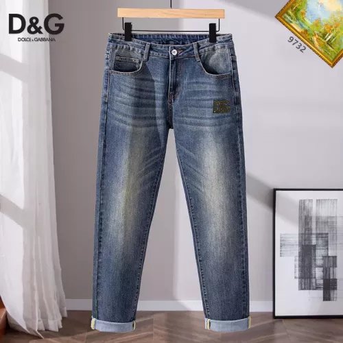Cheap Dolce &amp; Gabbana D&amp;G Jeans For Men #1385938 Replica Wholesale [$48.00 USD] [ITEM#1385938] on Replica Dolce &amp; Gabbana D&amp;G Jeans