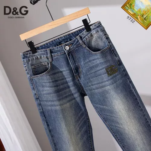 Cheap Dolce &amp; Gabbana D&amp;G Jeans For Men #1385938 Replica Wholesale [$48.00 USD] [ITEM#1385938] on Replica Dolce &amp; Gabbana D&amp;G Jeans