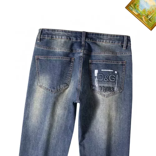 Cheap Dolce &amp; Gabbana D&amp;G Jeans For Men #1385938 Replica Wholesale [$48.00 USD] [ITEM#1385938] on Replica Dolce &amp; Gabbana D&amp;G Jeans