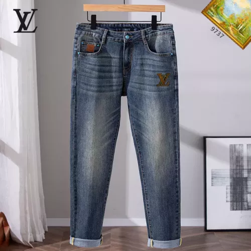 Cheap Louis Vuitton LV Jeans For Men #1385939 Replica Wholesale [$48.00 USD] [ITEM#1385939] on Replica Louis Vuitton LV Jeans