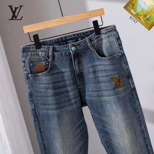Cheap Louis Vuitton LV Jeans For Men #1385939 Replica Wholesale [$48.00 USD] [ITEM#1385939] on Replica Louis Vuitton LV Jeans
