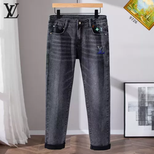Cheap Louis Vuitton LV Jeans For Men #1385949 Replica Wholesale [$48.00 USD] [ITEM#1385949] on Replica Louis Vuitton LV Jeans