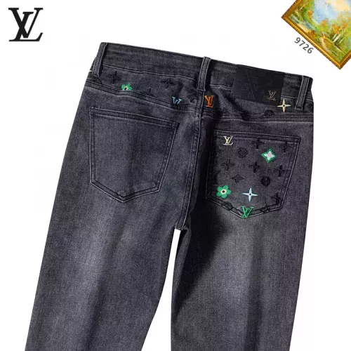 Cheap Louis Vuitton LV Jeans For Men #1385949 Replica Wholesale [$48.00 USD] [ITEM#1385949] on Replica Louis Vuitton LV Jeans