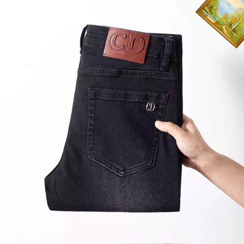 Cheap Christian Dior Jeans For Men #1385957 Replica Wholesale [$48.00 USD] [ITEM#1385957] on Replica Christian Dior Jeans