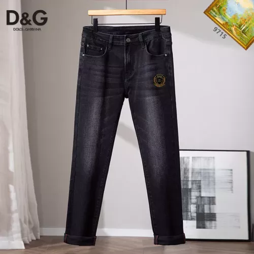 Cheap Dolce &amp; Gabbana D&amp;G Jeans For Men #1385967 Replica Wholesale [$48.00 USD] [ITEM#1385967] on Replica Dolce &amp; Gabbana D&amp;G Jeans