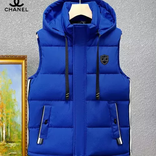 Cheap Chanel Jackets Sleeveless For Men #1386074 Replica Wholesale [$56.00 USD] [ITEM#1386074] on Replica Chanel Jackets