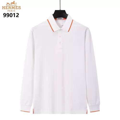 Hermes T-Shirts Long Sleeved For Men #1386251