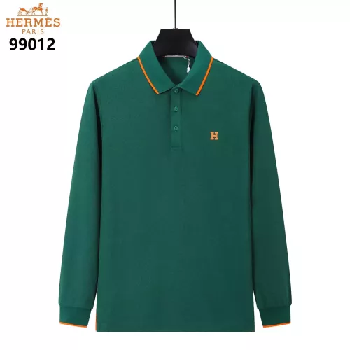 Hermes T-Shirts Long Sleeved For Men #1386252