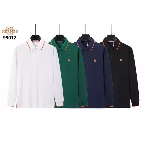 Cheap Hermes T-Shirts Long Sleeved For Men #1386254 Replica Wholesale [$40.00 USD] [ITEM#1386254] on Replica Hermes T-Shirts