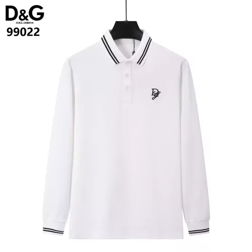 Cheap Dolce &amp; Gabbana D&amp;G T-Shirts Long Sleeved For Men #1386255 Replica Wholesale [$40.00 USD] [ITEM#1386255] on Replica Dolce &amp; Gabbana D&amp;G T-Shirts