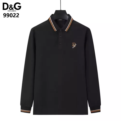 Cheap Dolce &amp; Gabbana D&amp;G T-Shirts Long Sleeved For Men #1386256 Replica Wholesale [$40.00 USD] [ITEM#1386256] on Replica Dolce &amp; Gabbana D&amp;G T-Shirts